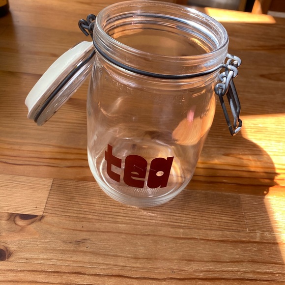 Vintage Kitchen Vintage Glass Tea Container Poshmark